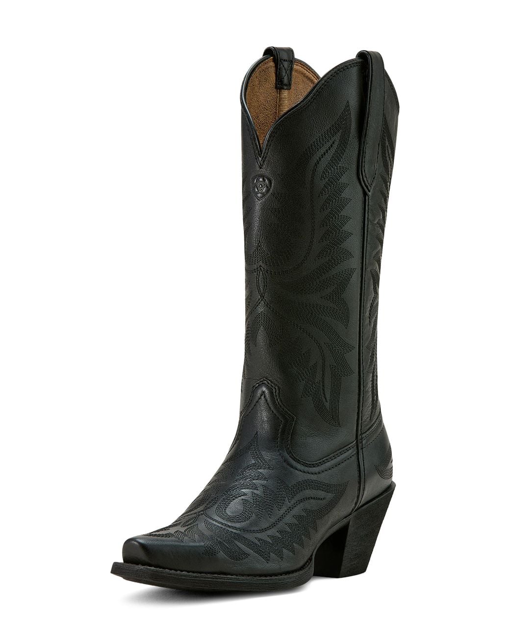 Ariat Black Round Up Collins Western Boot