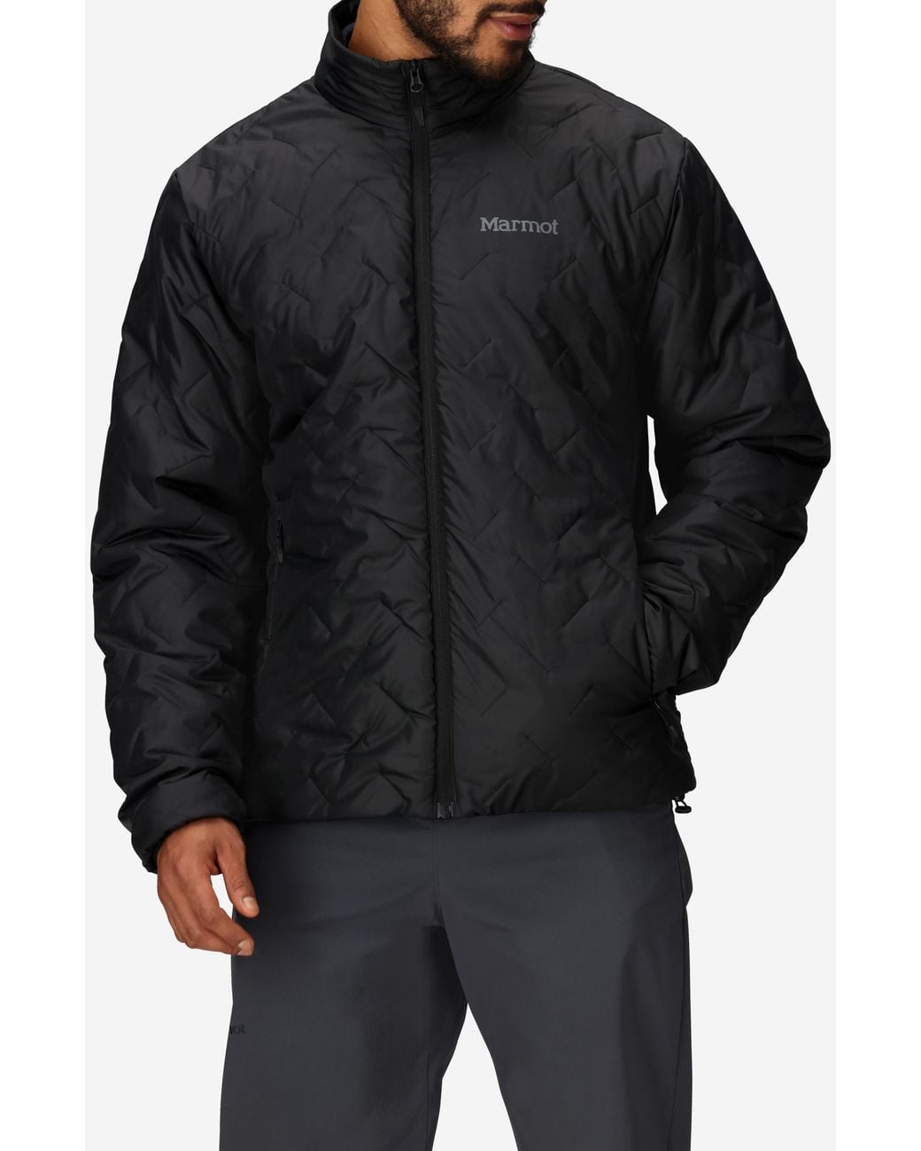 Marmot Black Monoquilt Jacket for men