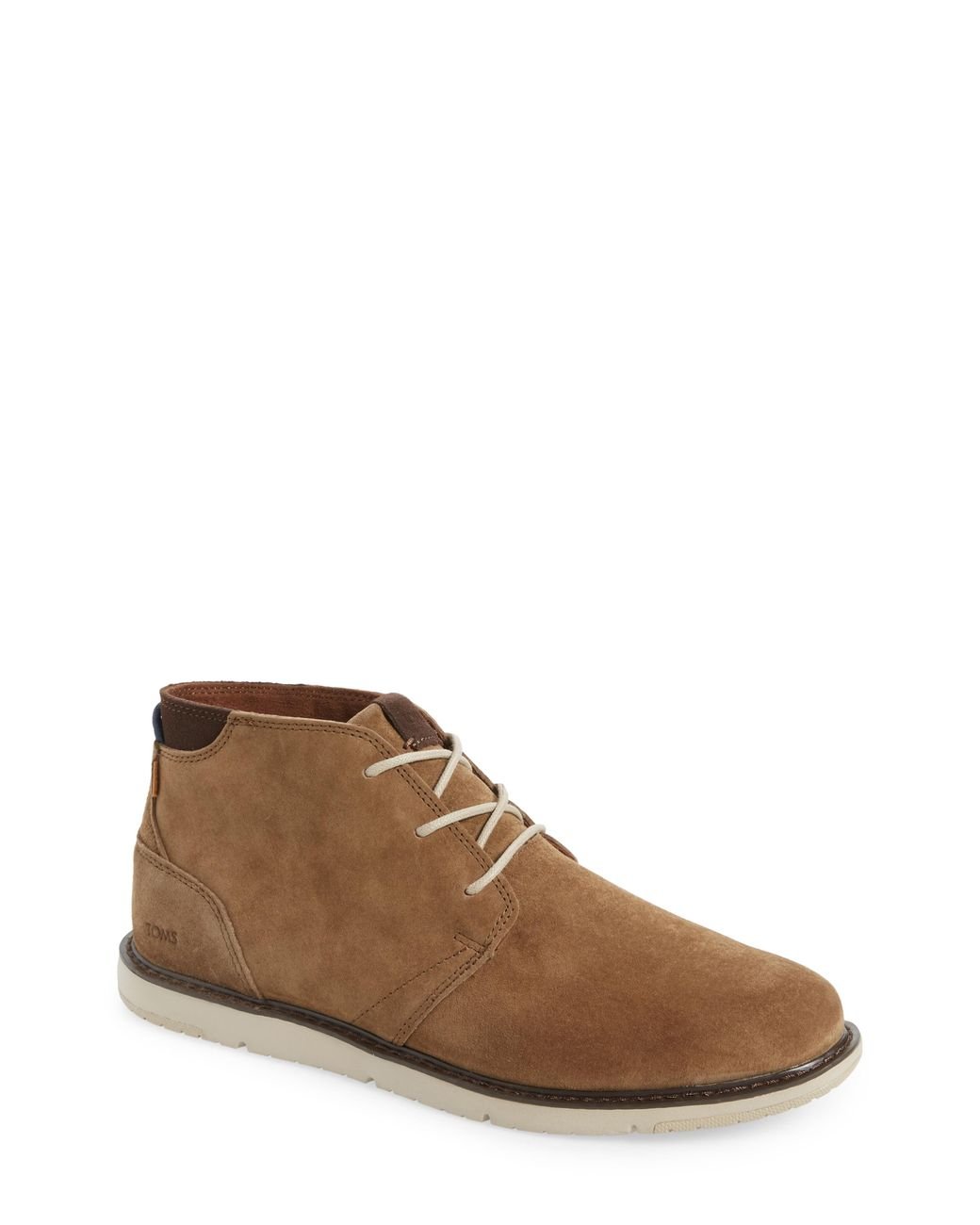 TOMS Canvas Navi Chukka Boot in Brown for Men Lyst