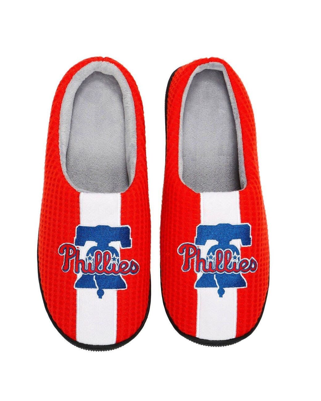 Youth St. Louis Cardinals FOCO Team Stripe Slippers