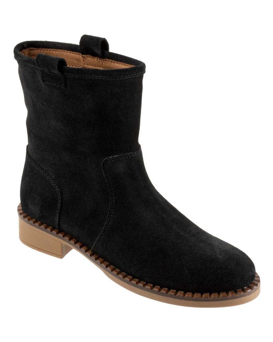 BUENO Black Olina Bootie