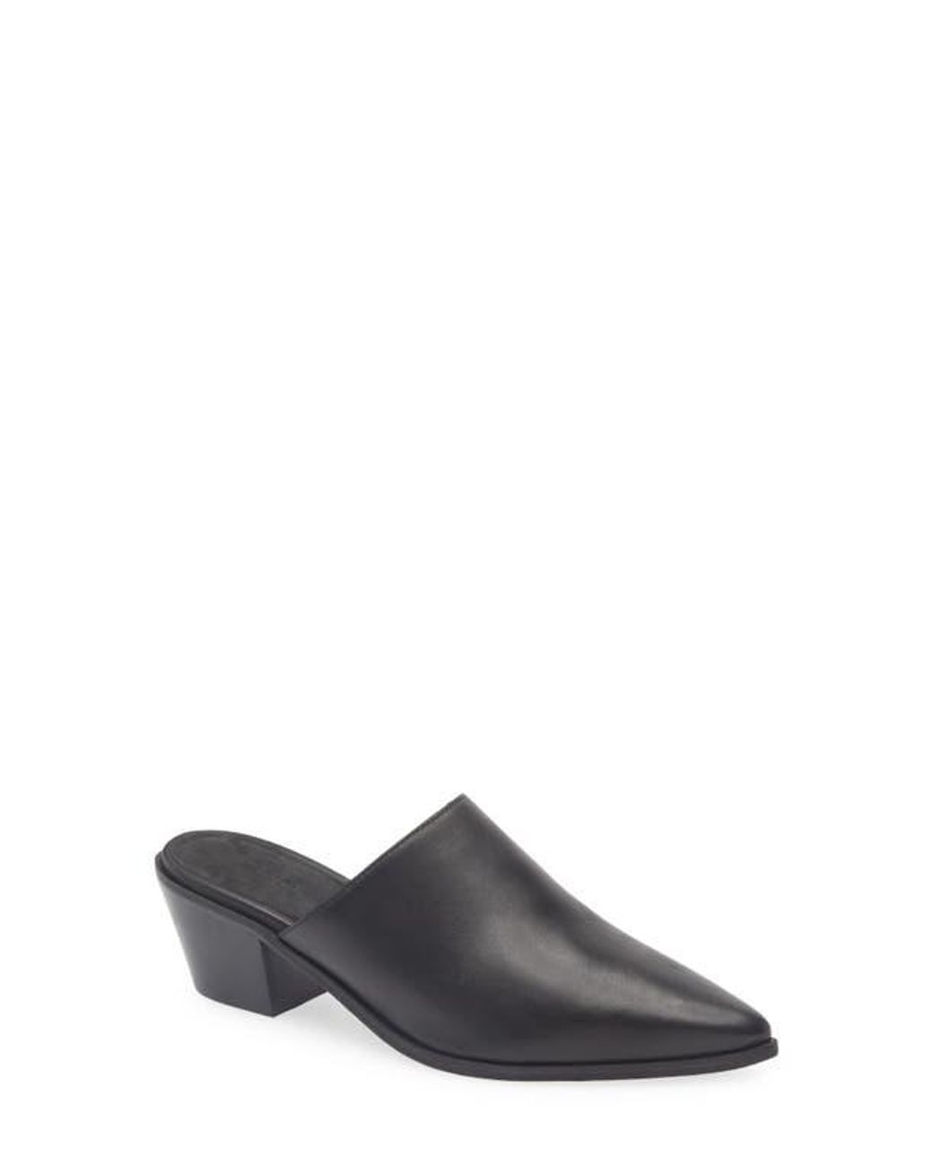Chocolat Blu Gray Cellia Pointed Toe Mule