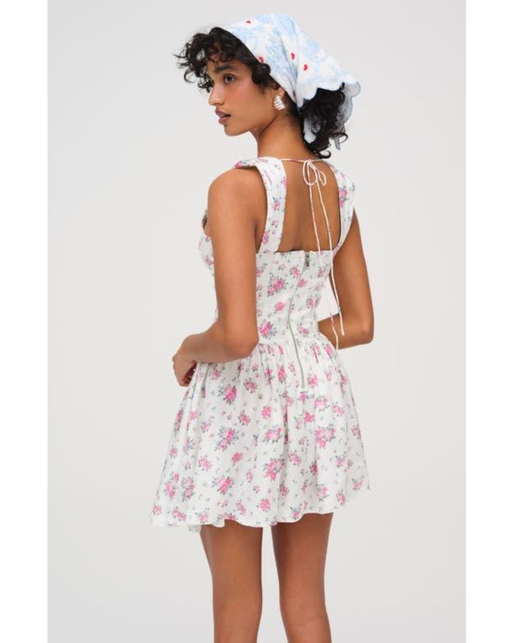 among ♥ A FLOWER FRILL MINI DRESS /追跡付 among ♥ A FLOWER FRILL MINI DRESS /追跡付 Mini dresses