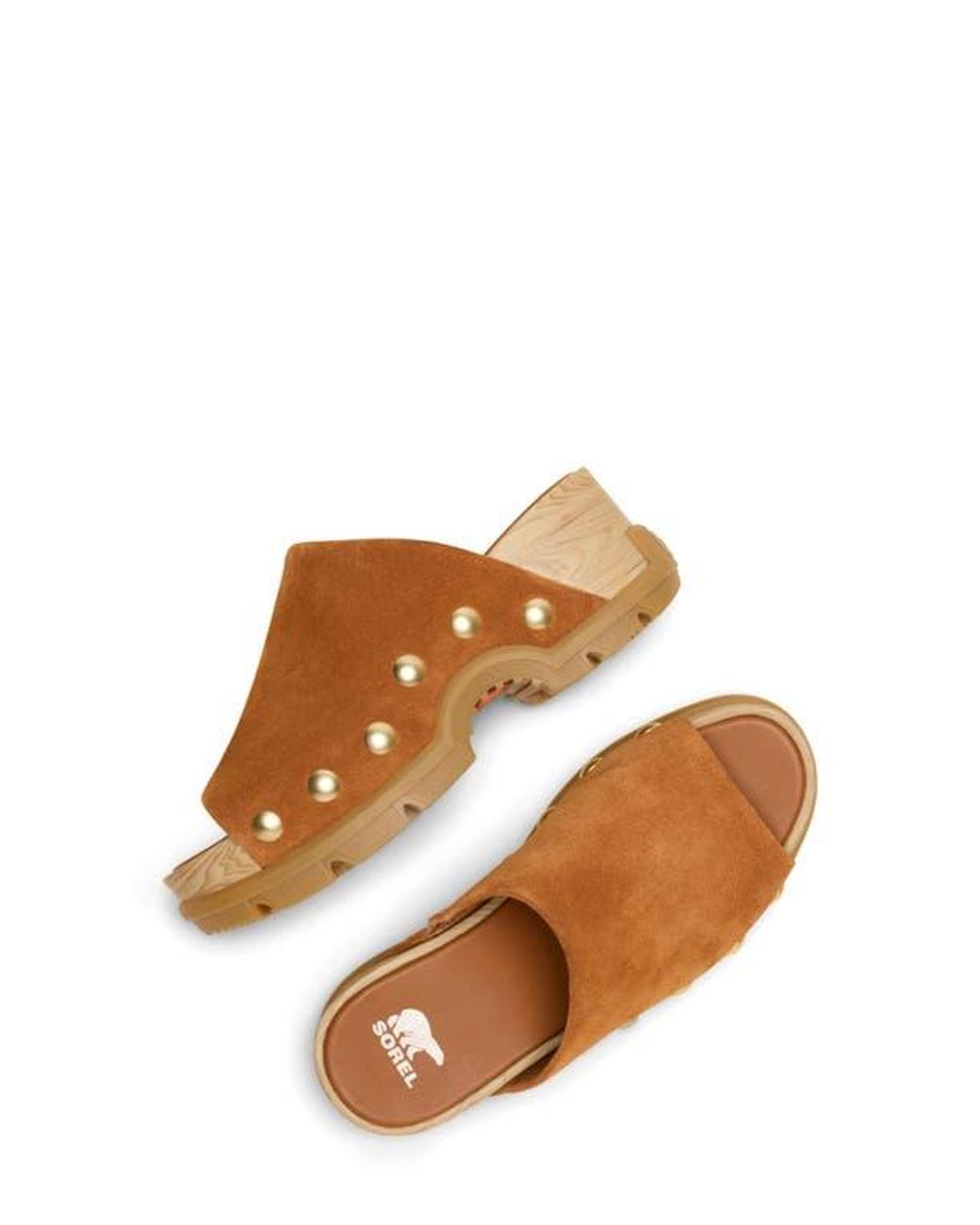 Sorel Brown Roam'N Slide Platform Sandal