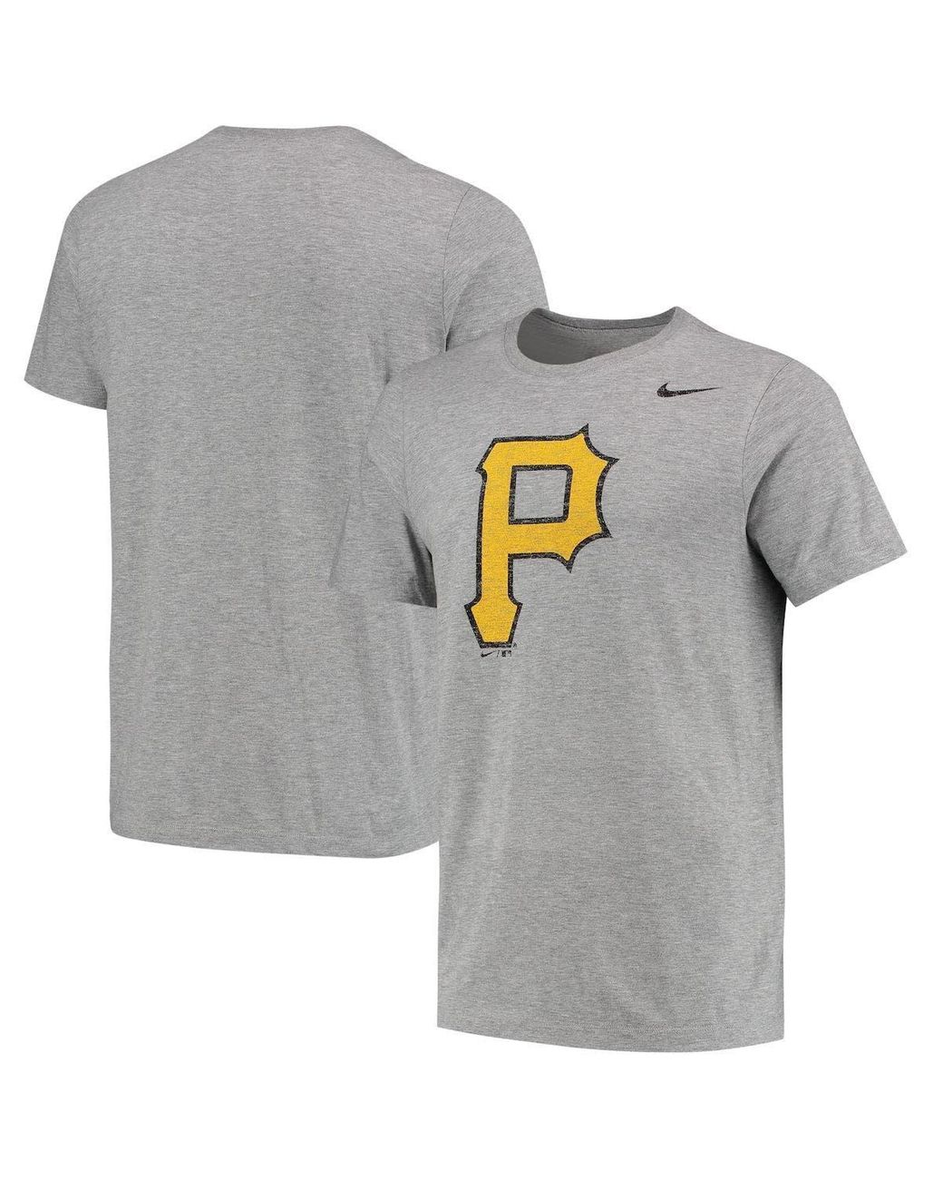 Pittsburgh Pirates Nike Vintage Trial Tri-Blend T-Shirt - Heathered