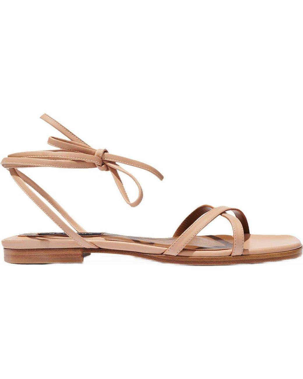Margaux Brown The Wrap Sandal