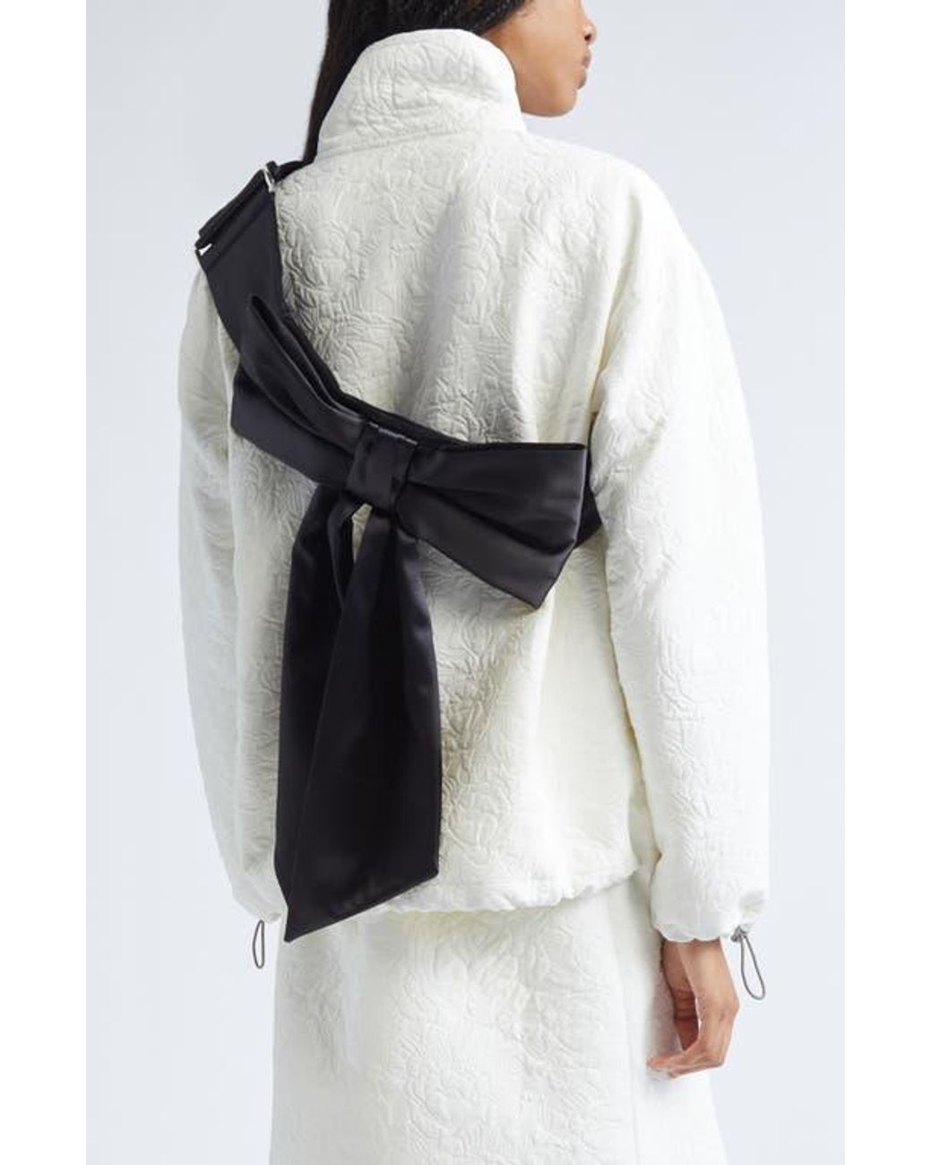 sandy-liang-Black-Bow-Satin-  display picture 1