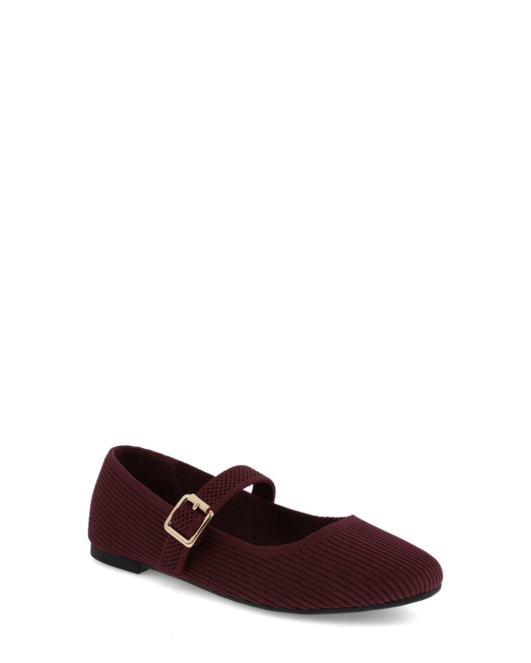 MIA Brown Brita Mary Jane Flat