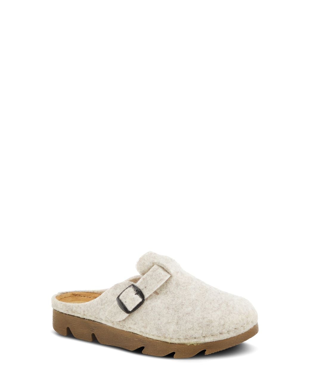 Flexus by Spring Step White Clogger Mule
