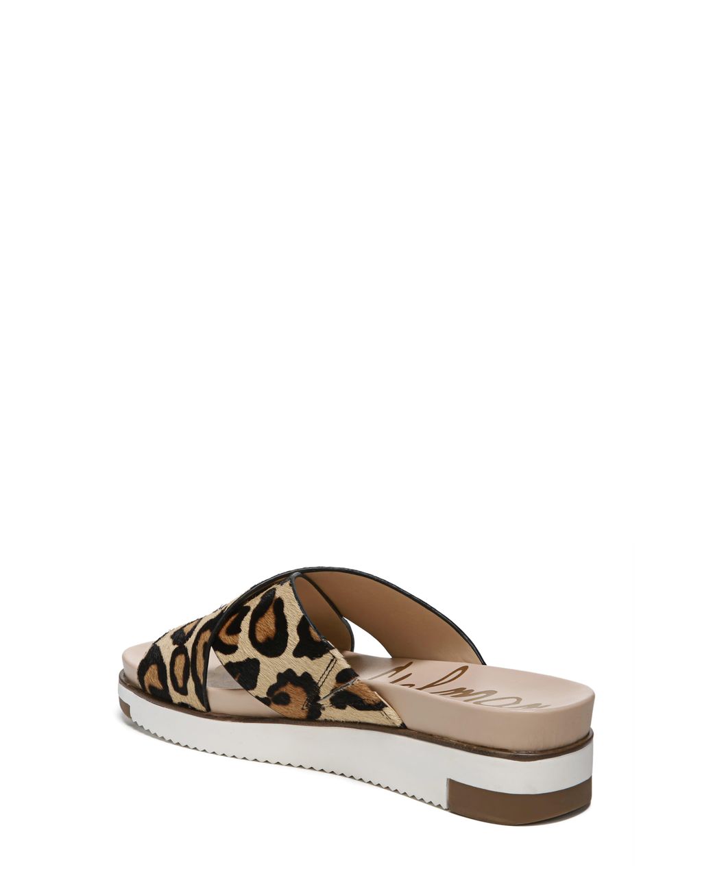 sam edelman audrea slide sandal leopard