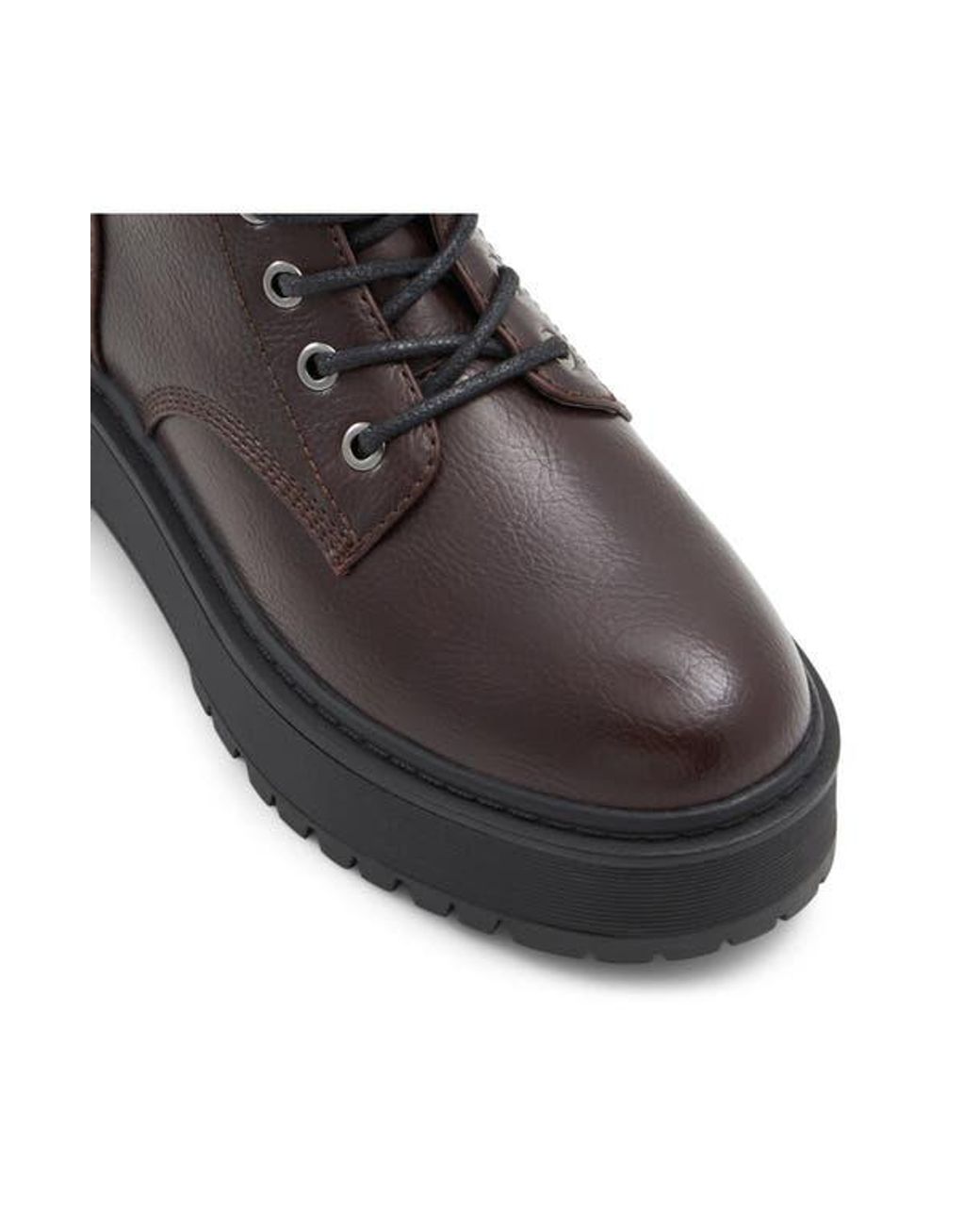 ALDO Black Jadyn Platform Combat Boot