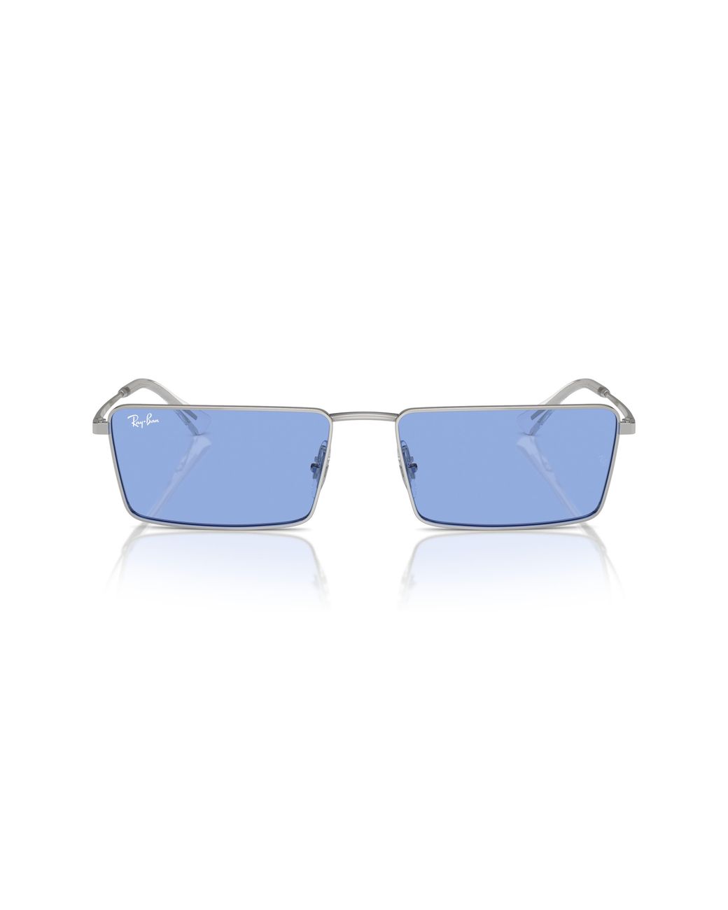 Ray-Ban Blue Emy 59Mm Tinted Rectangular Sunglasses for men