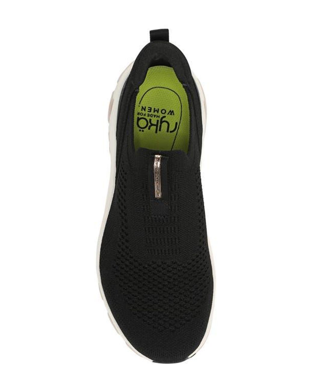 Ryka White Devotion Max Slip-On Walking Sneaker