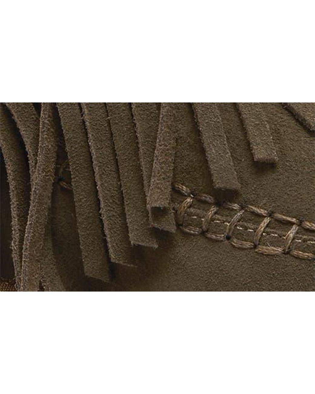 Free People Fallon Fringe Faux Fur Mule Slipper in Brown | Lyst