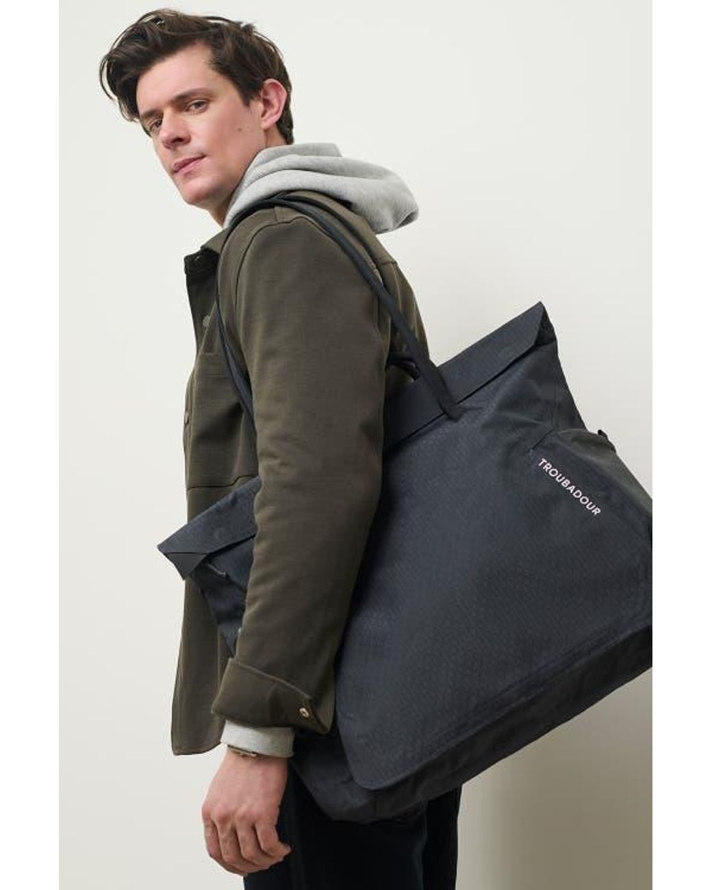 Troubadour Black Elemental Tote