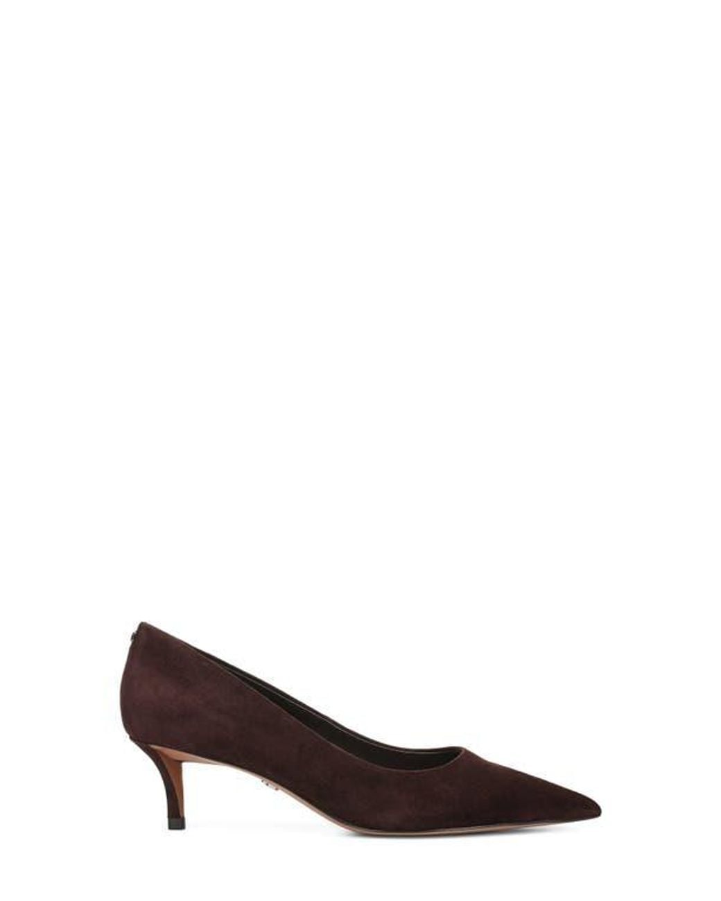 Sam Edelman Black Summer Pointed Toe Kitten Heel Pump