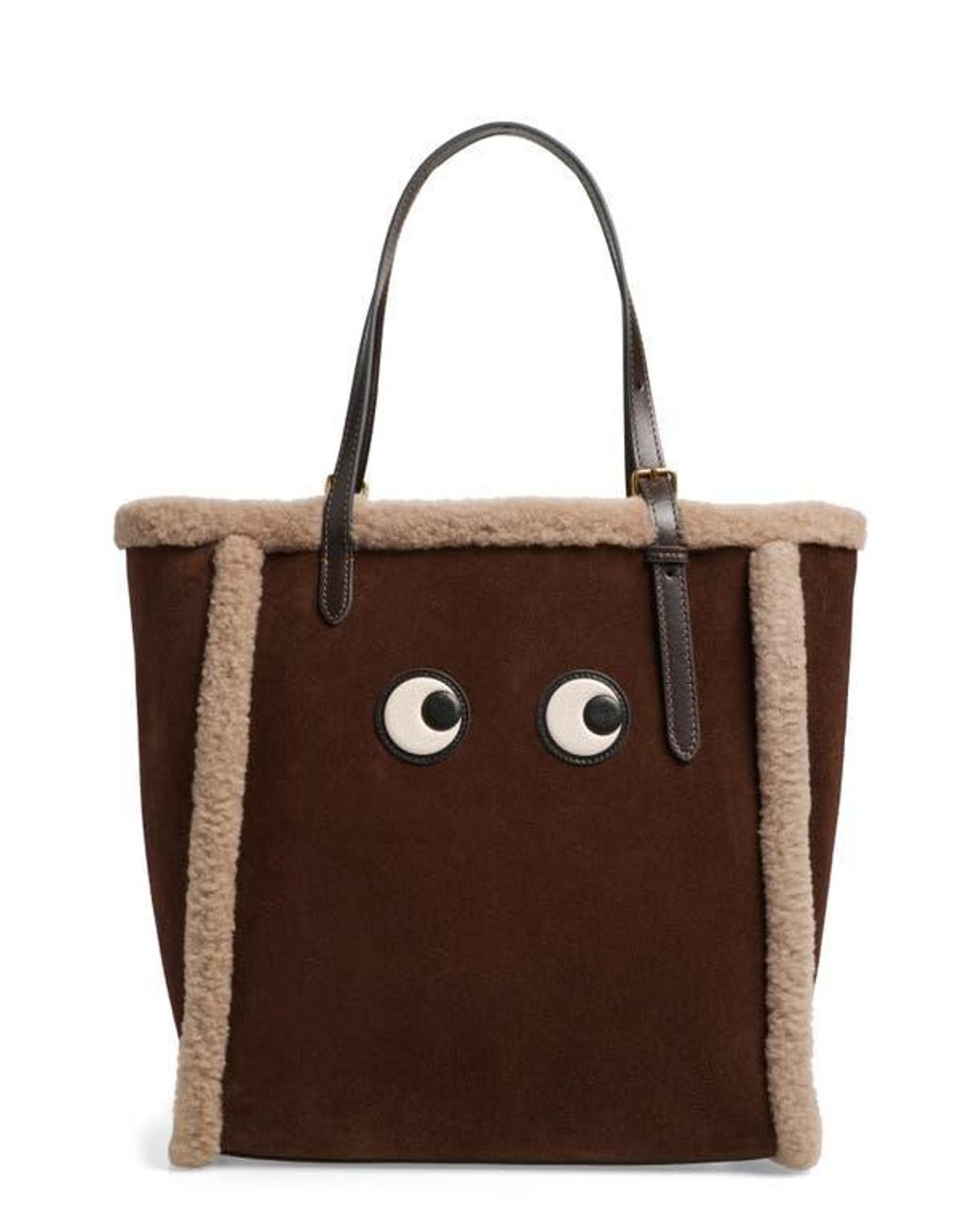 Anya Hindmarch Women's Peeping Eyes Wallet Brown