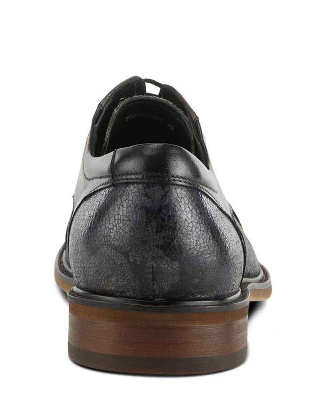 Spring Step Black Leron Derby