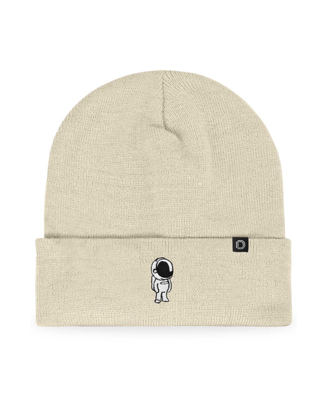 Alix Natural Astronaut Beanie for men