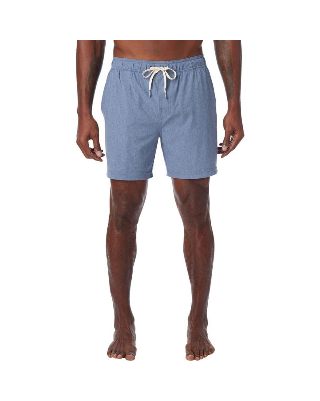 Fair Harbor Blue One Performance Shorts for men