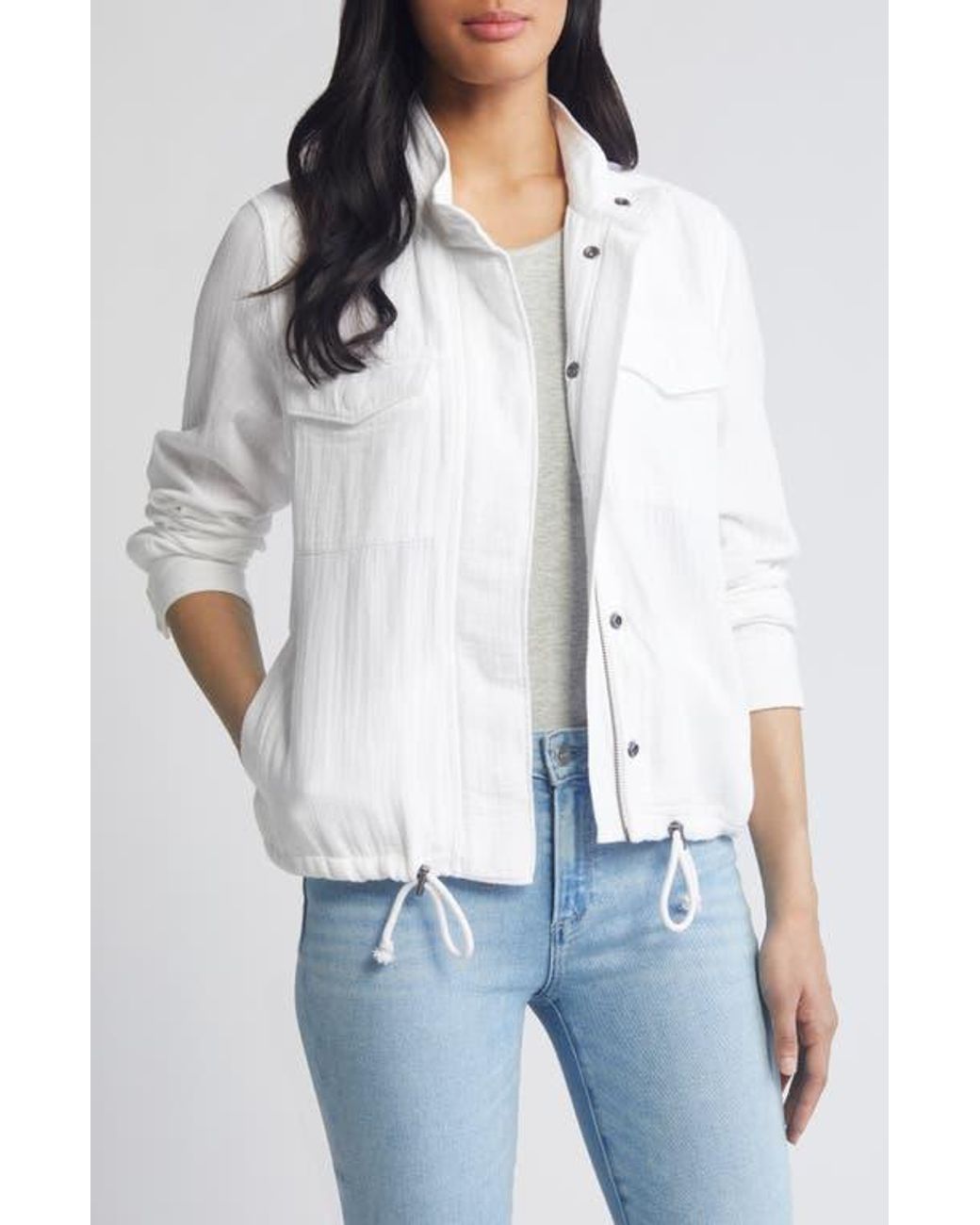 Caslon linen jacket sale