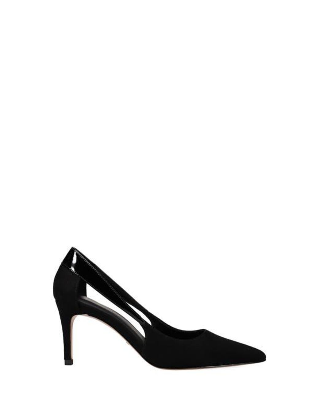 Pelle Moda Black Libby Pointed Toe Pump