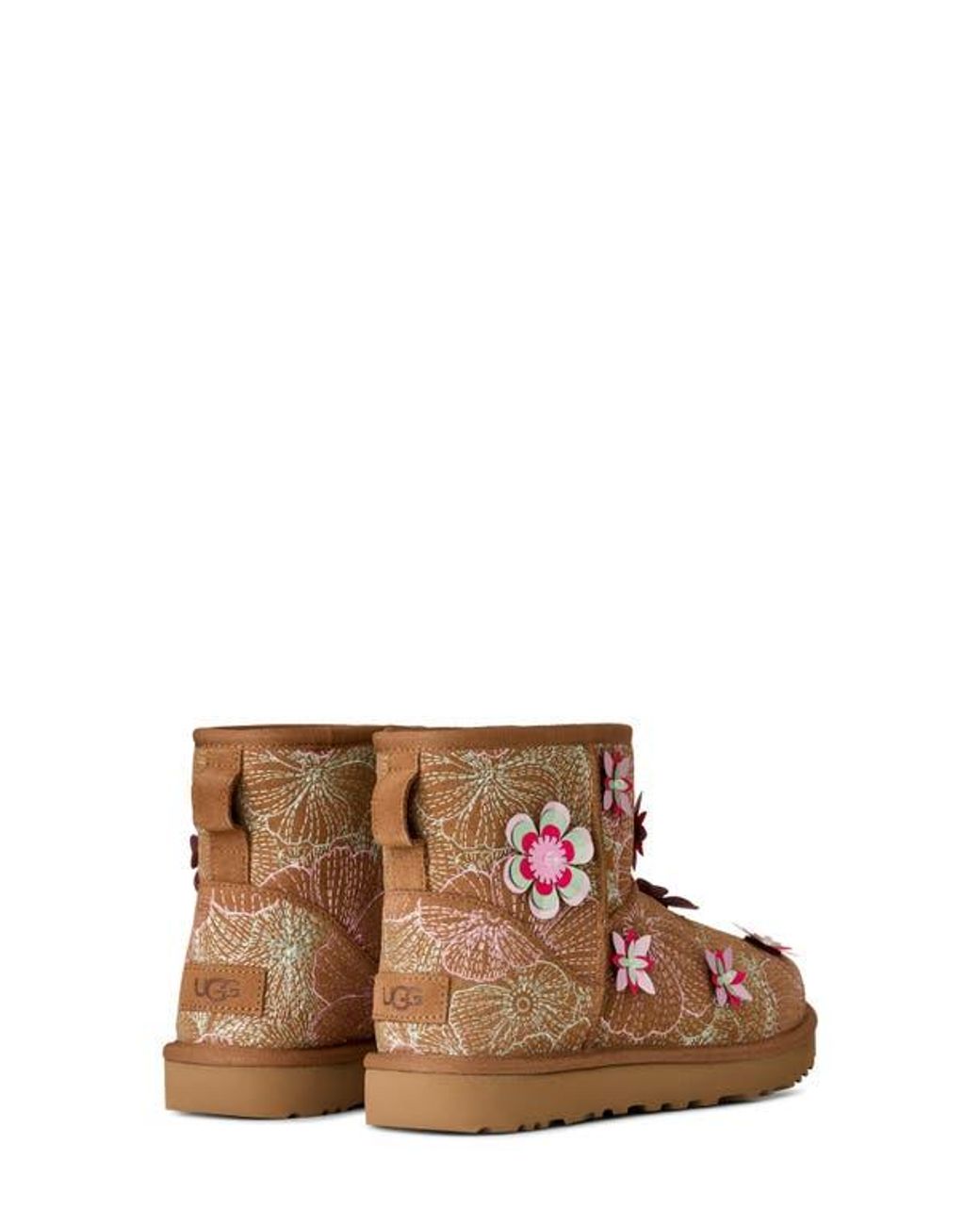 Ugg Brown Classic Mini Meadow Suede Classic Boots
