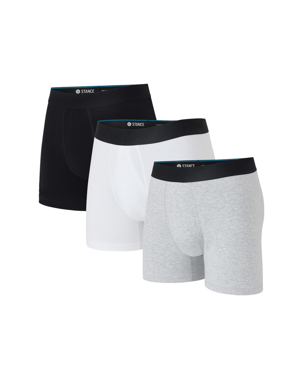 Stance Black 3-Pack Boxer Briefs for men
