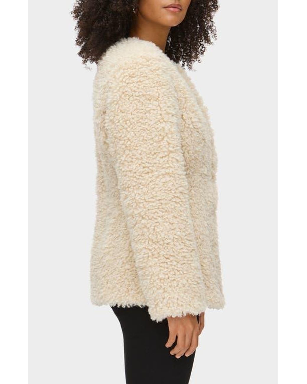 ALIGNE Natural Daphne Faux Shearling Jacket