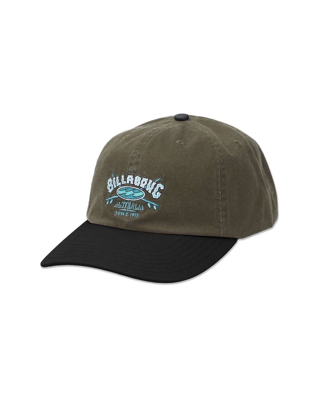 Billabong Green Throwback Snapback Baseball Cap for men