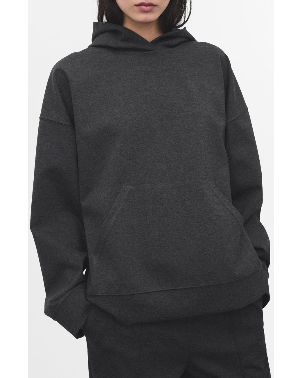 Mango Black Speckled Hoodie