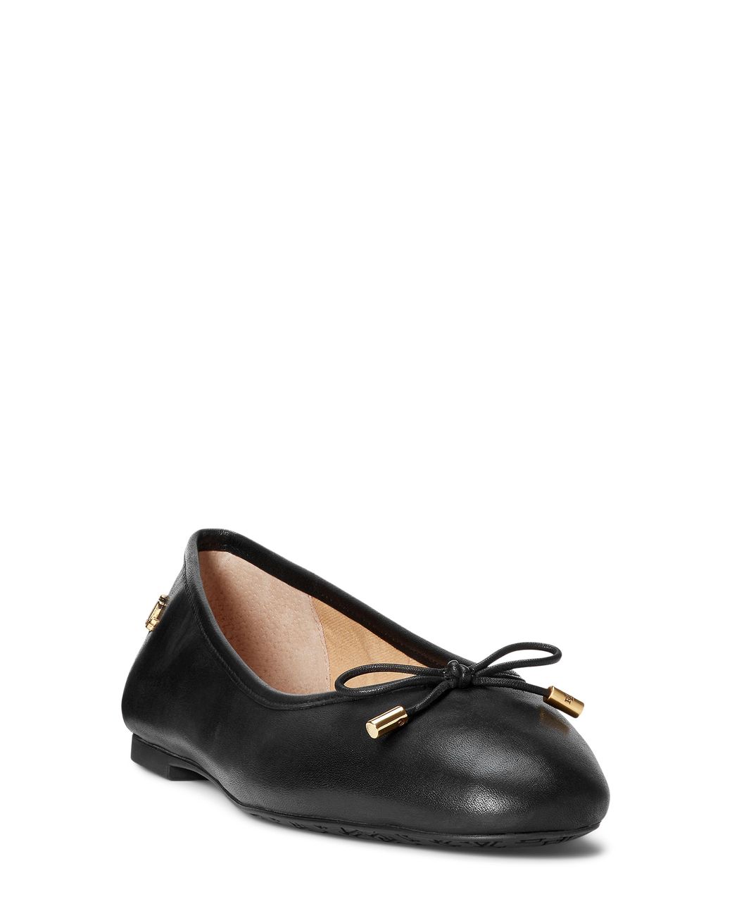 Ralph Lauren Black Jayna Ballet Flat