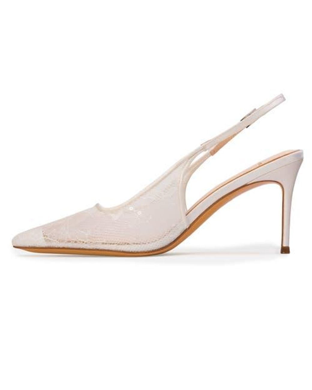 Black Suede Studio White Marina 80 Pump