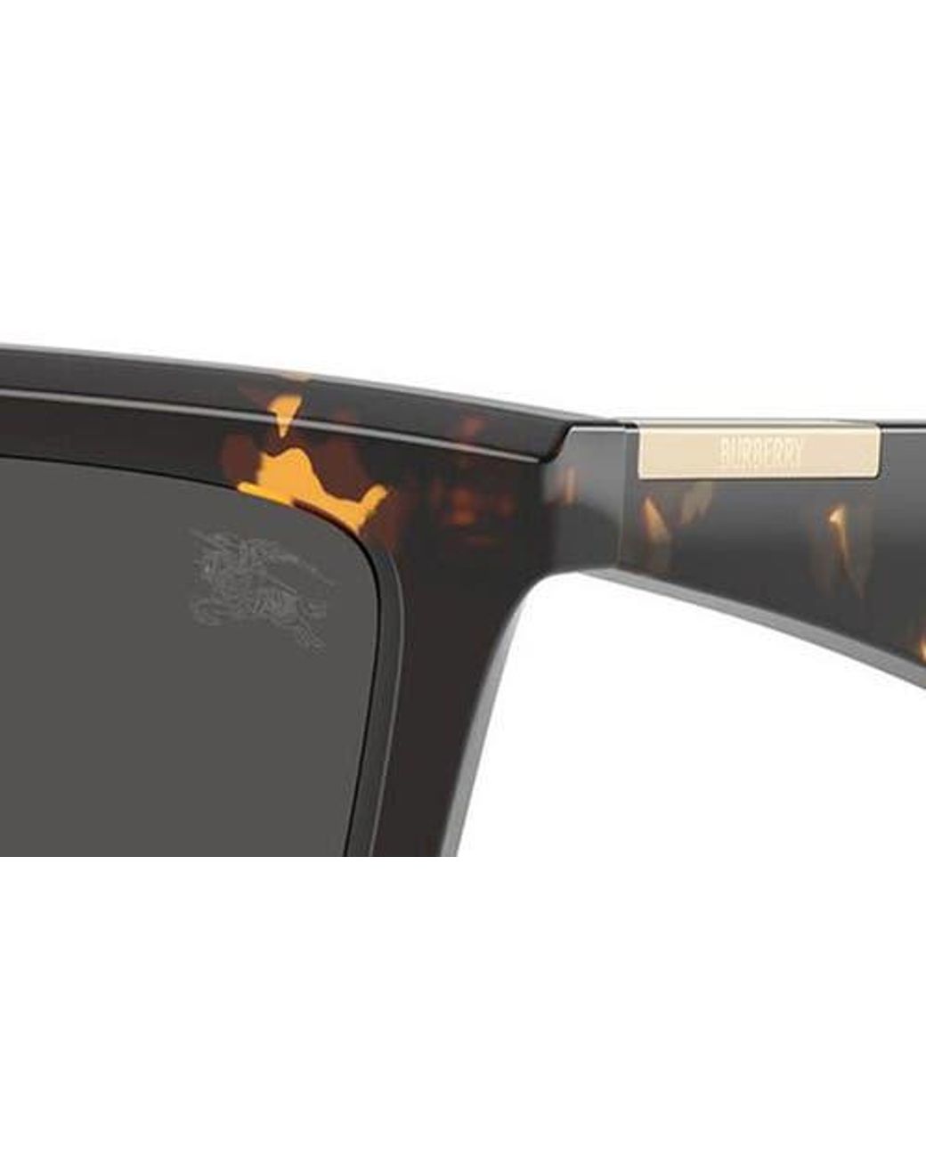 Burberry Black 54Mm Rectangular Sunglasses for men