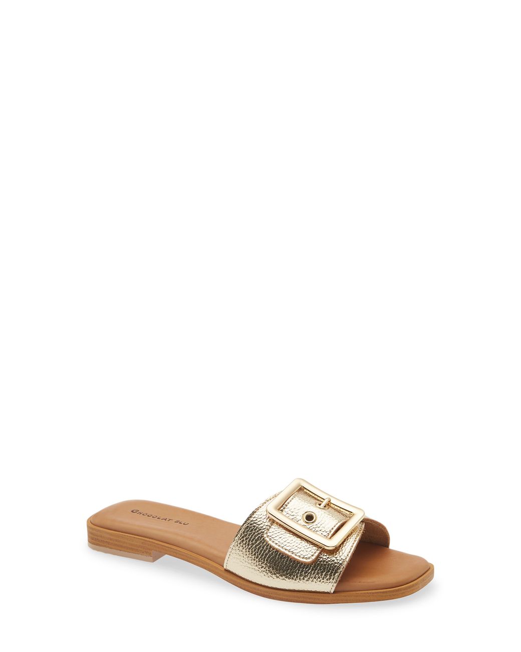 Chocolat Blu Brown Bari Slide Sandal