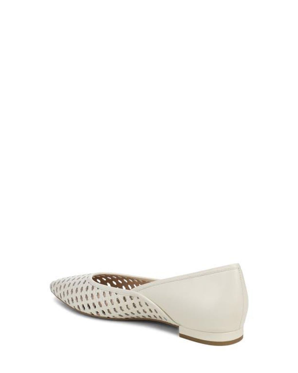 Vionic White Gracia Flat