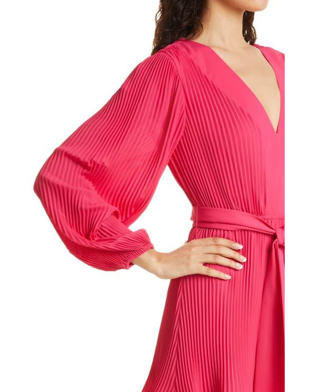 Milly Liv Pleated Dress