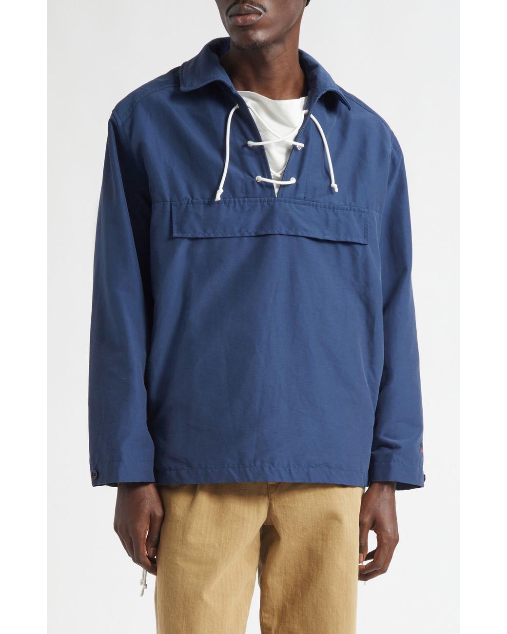 Noah NYC Blue Ski Anorak for men