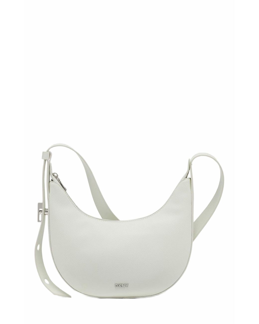 DKNY White Bleeker Crossbody Bag