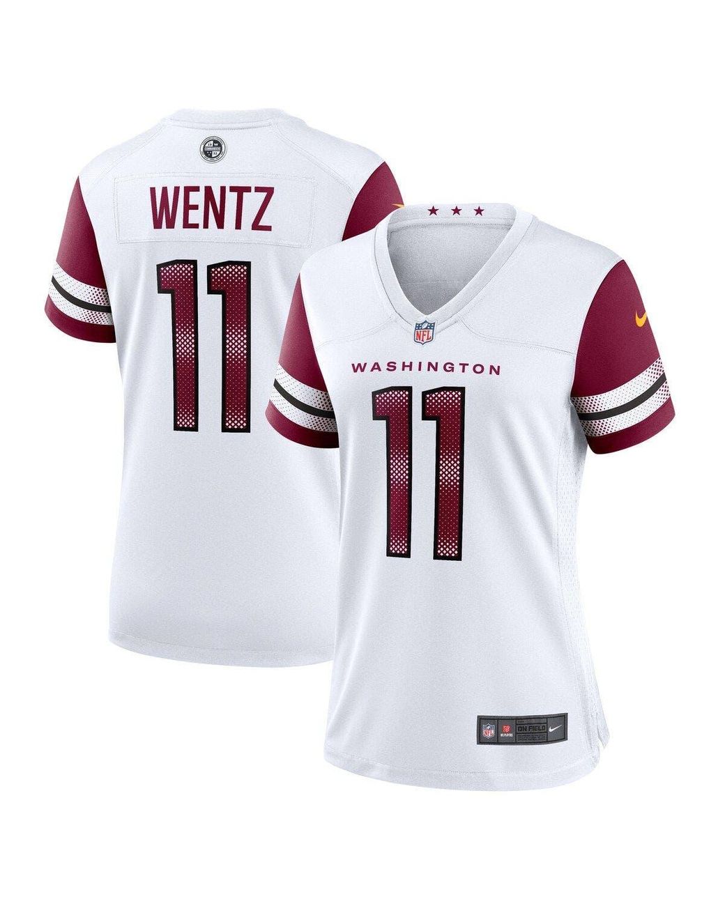 Nike Carson Wentz White Washington Commanders Game Jersey At Nordstrom