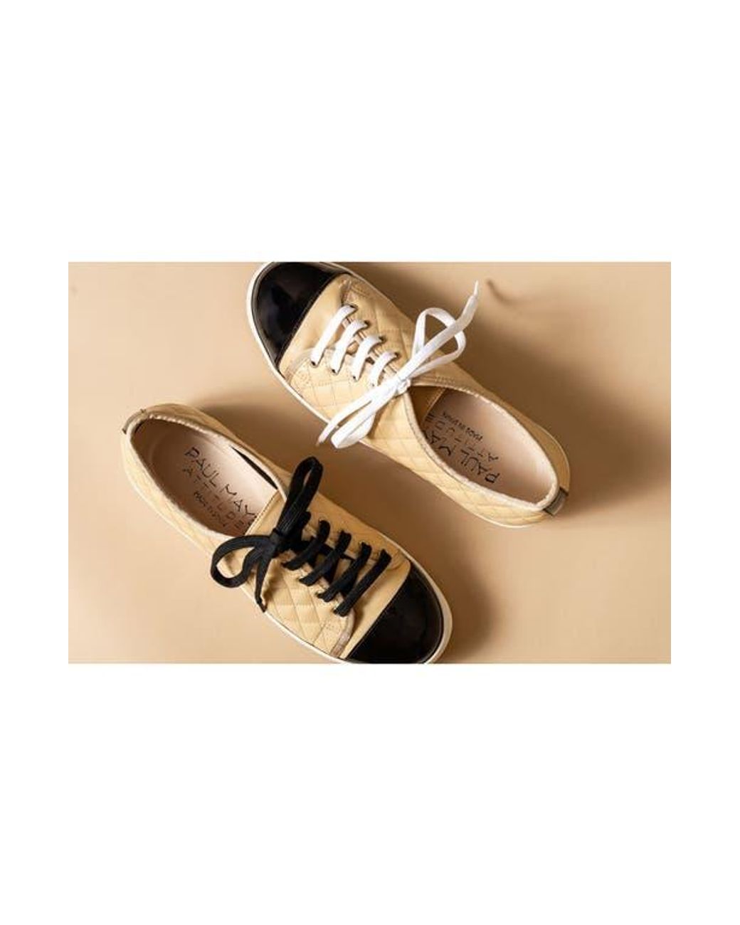 Paul Mayer Blue Samba Cap Toe Sneaker