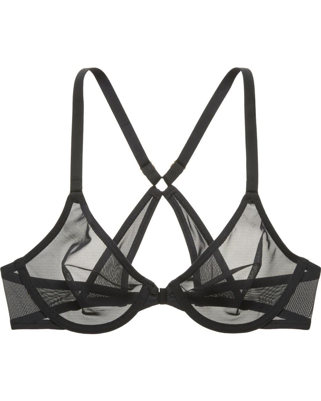 CUUP Black The Racerback Mesh