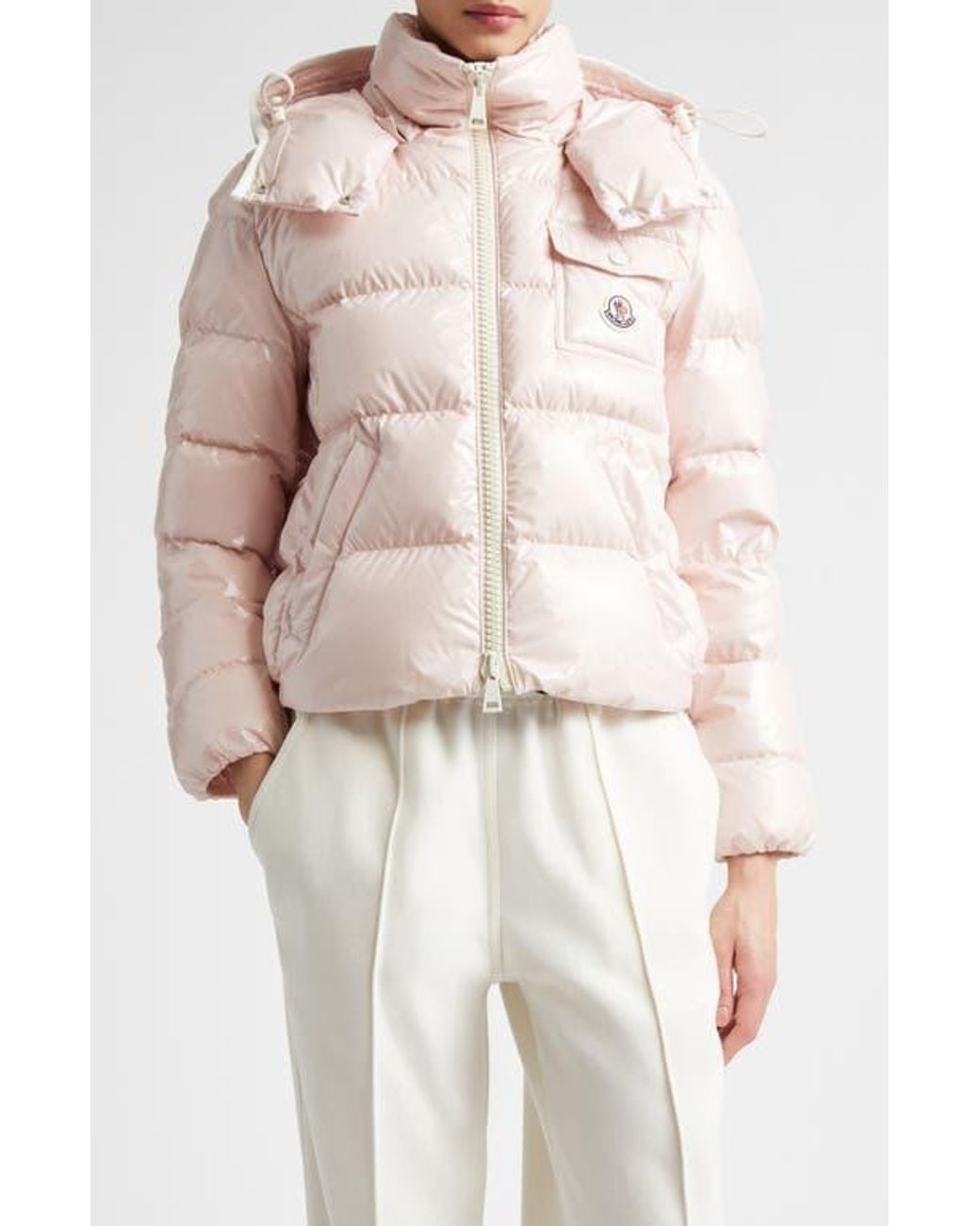 Moncler Natural Andro Down Puffer Jacket