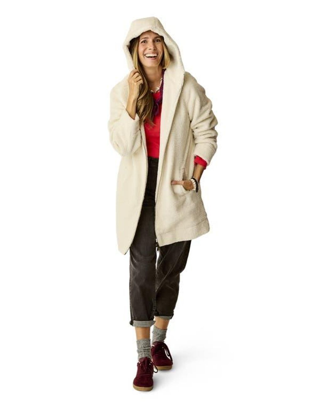 Carve Designs Natural Indy Boucle Jacket