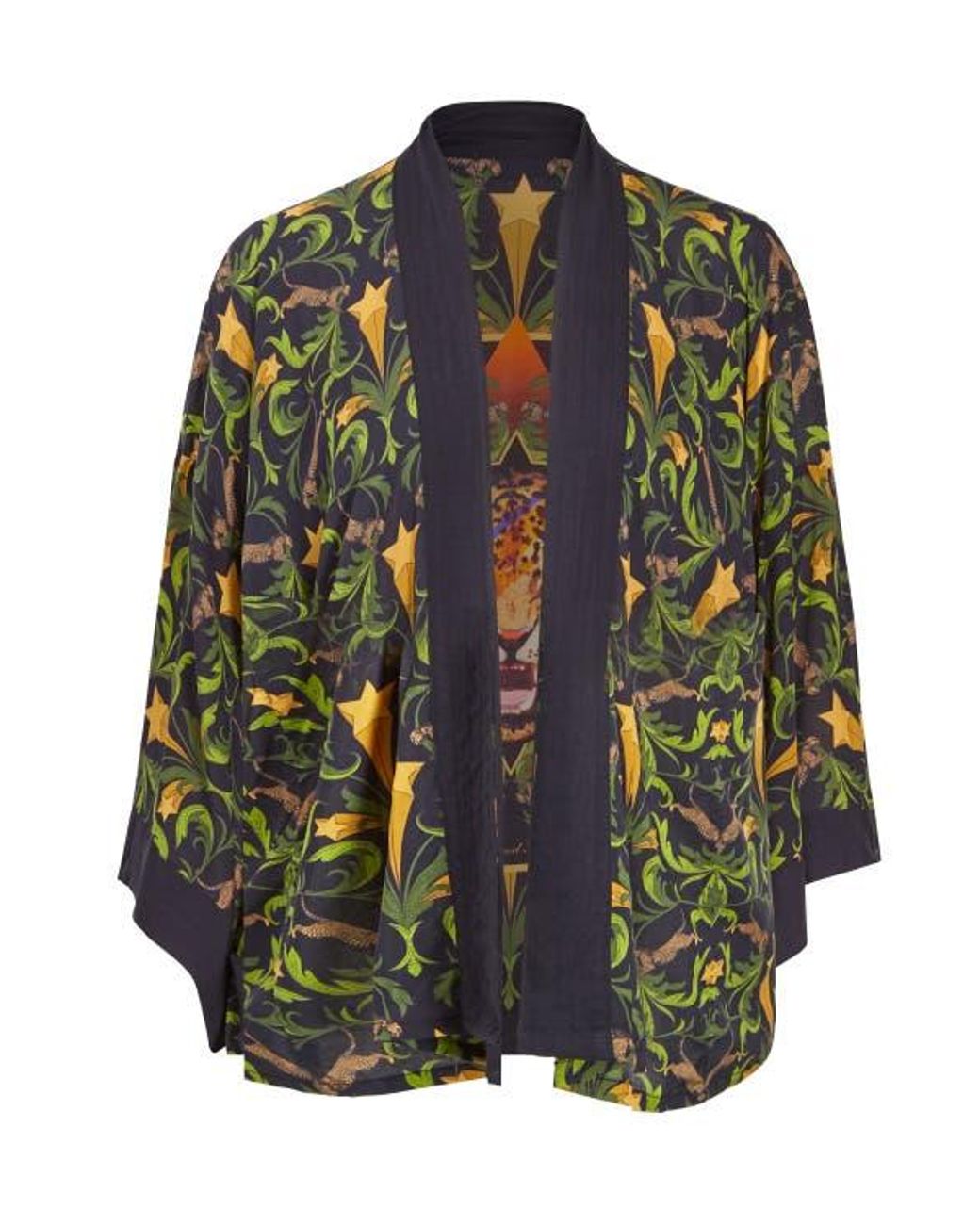 Henelle Green Duster Jacket
