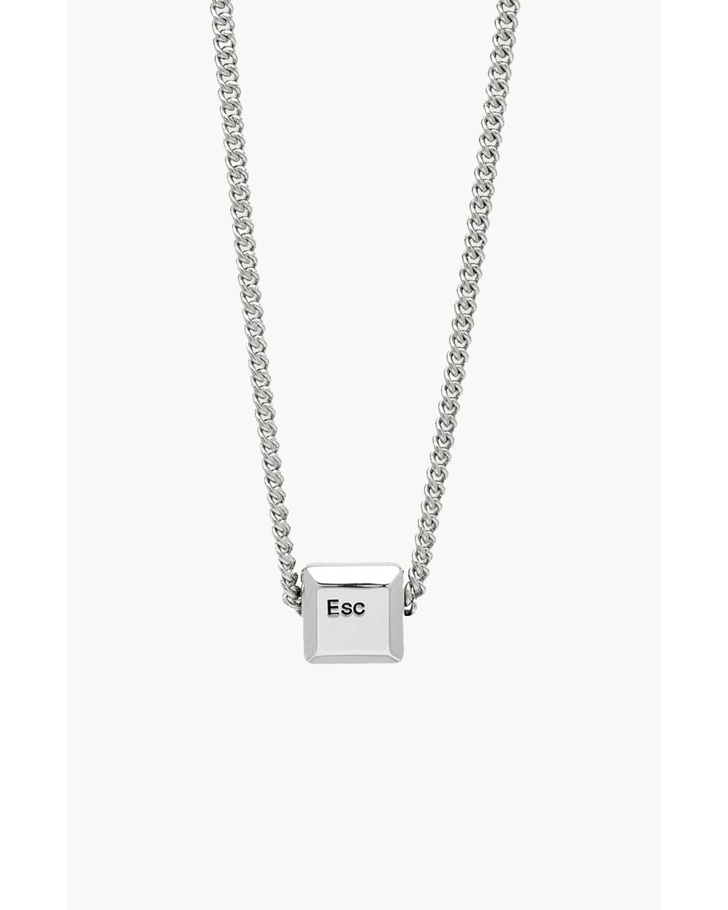 Yoj White Esc Necklace