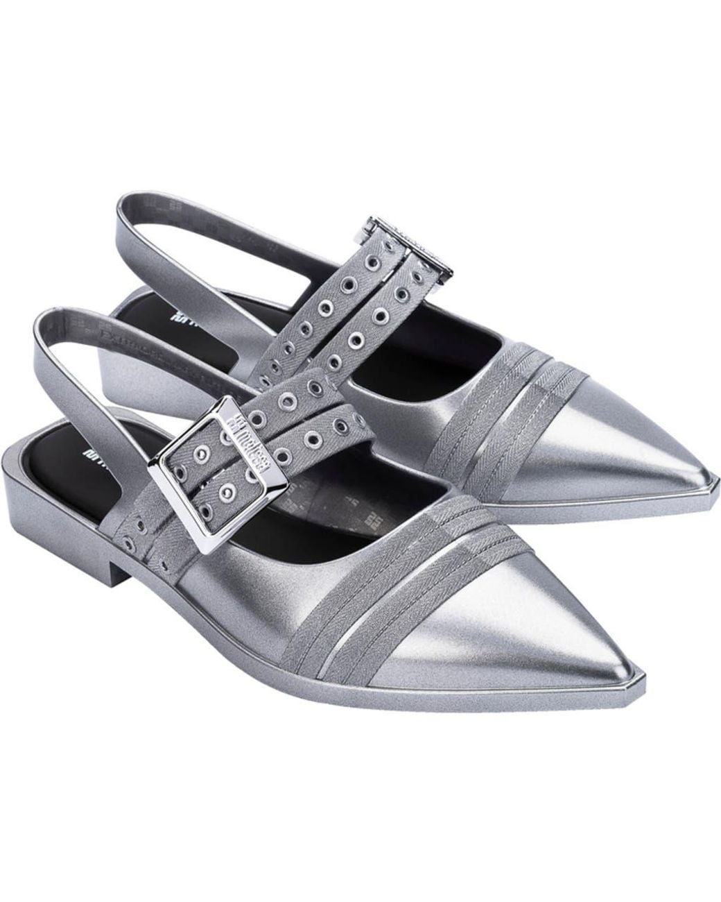 Melissa Gray Ladylike Mary Jane Pointed Toe Flat