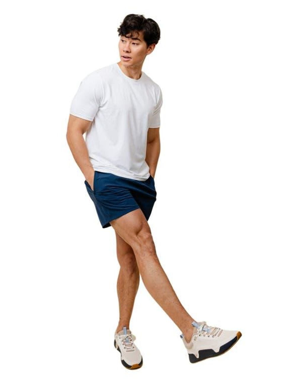 while on earth™ White Range Tee for men