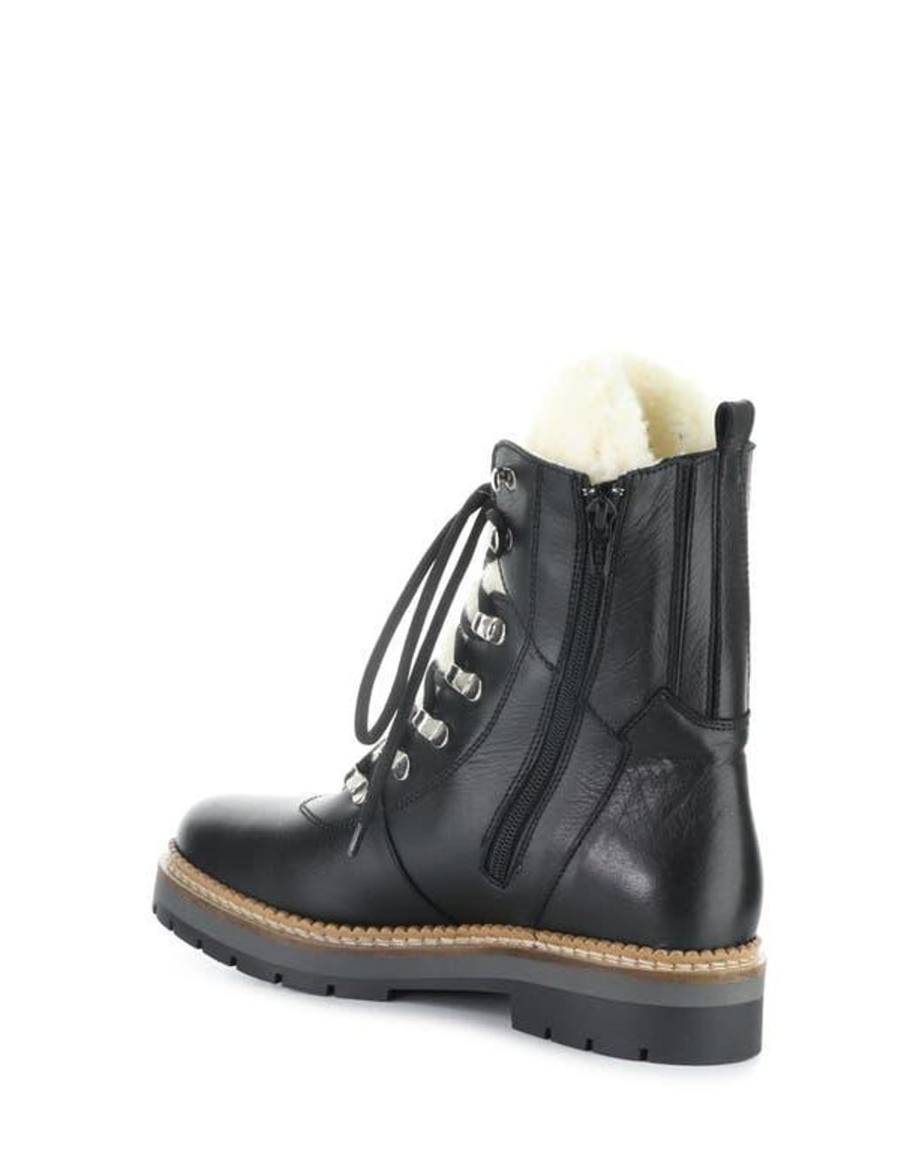 Bos. & Co. Black Adley Waterproof Wool Boot