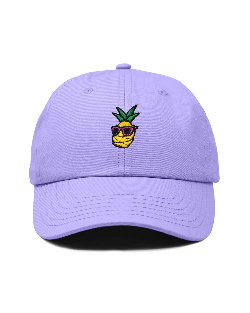 Alix Blue Pineapple Embroidered Dad Hat for men